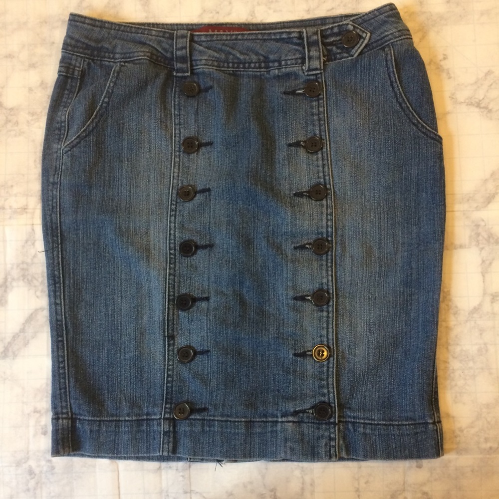 Max Rave Jean skirt 90s